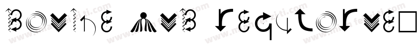 Bovine MVB RegularVe字体转换